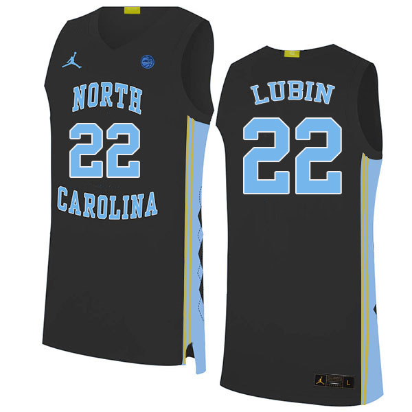 #22 Ven-Allen Lubin North Carolina Tar Heels College Basketball Jersey Stitched-Black